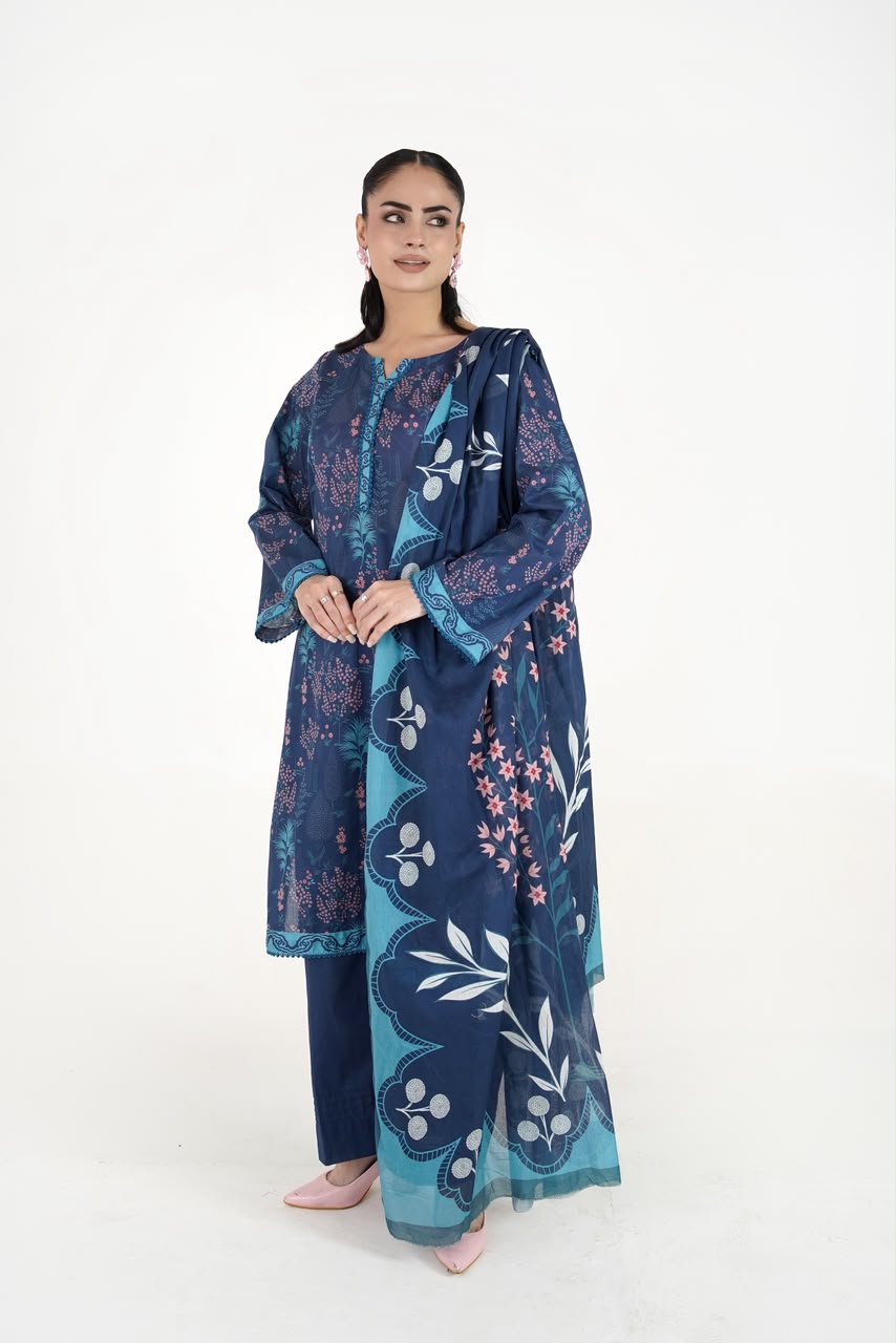 Indigo Botanica Suit
