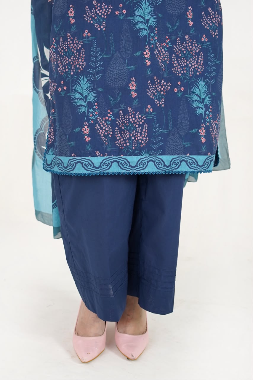 Indigo Botanica Suit