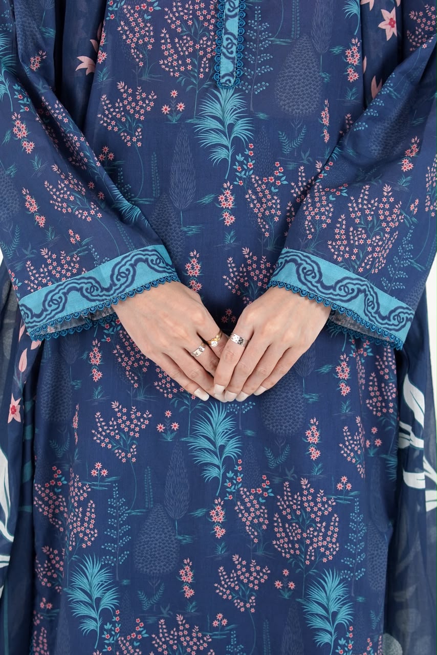 Indigo Botanica Suit