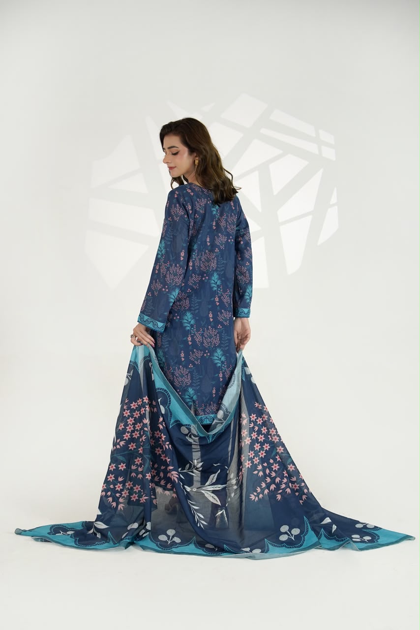 Indigo Botanica Suit