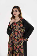 Midnight Paisley Embroidered Kaftan
