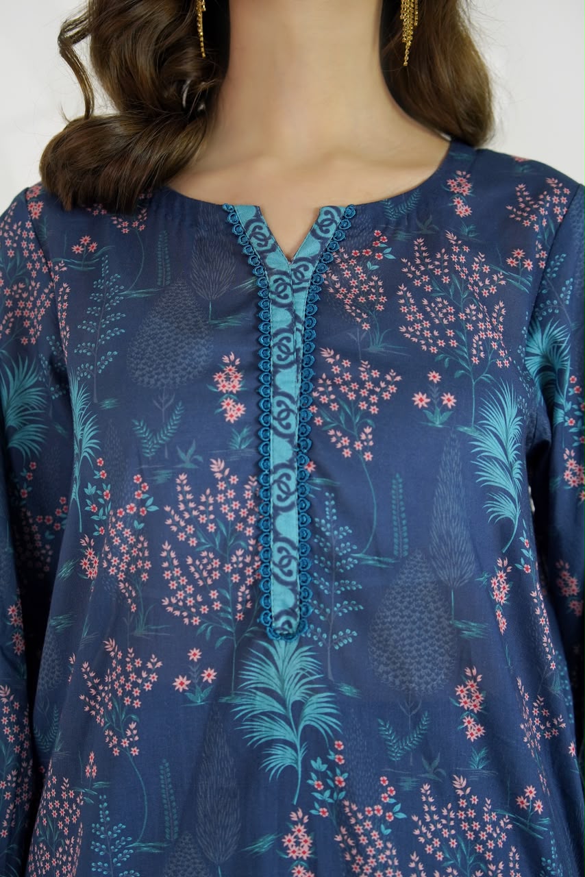 Indigo Botanica Suit