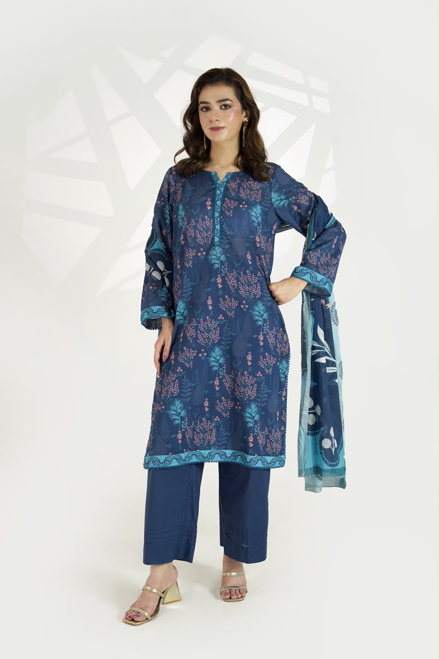Indigo Botanica Suit